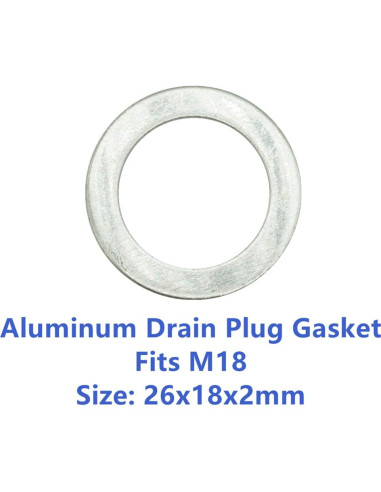 20 Juntas de Drenaje de Aceite Dsnaduo para Honda/Acura 18mm y 20mm