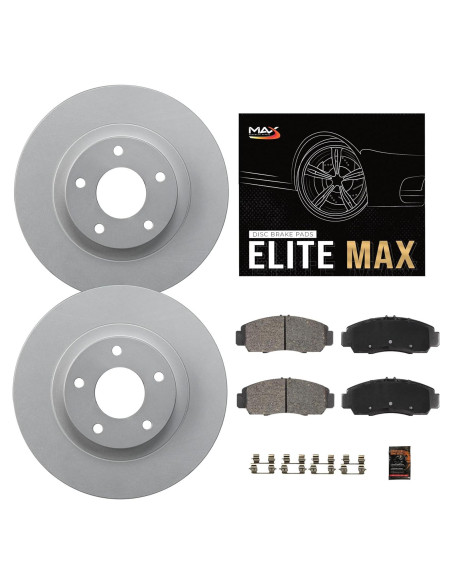 Kit de Freno Delantero Max Advanced Brakes Cerámico 11.54"