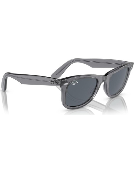Gafas de sol Ray-Ban RB2140 Wayfarer Gris Transparente 50mm