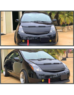 Faros Spec-D Tuning Negros para Toyota Prius 2006-2009 2