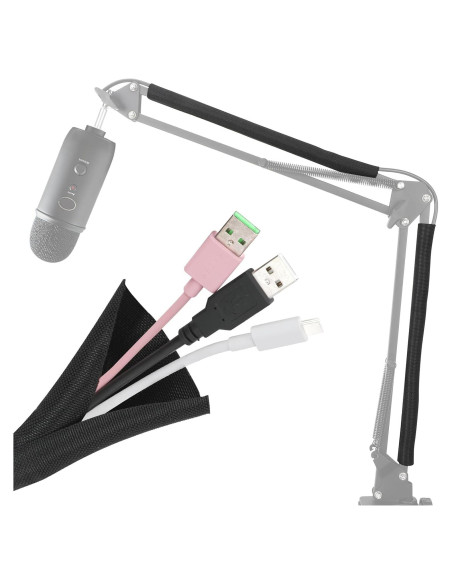 Manga de Cables para Soporte de Micrófono YOUSHARES 2PCS