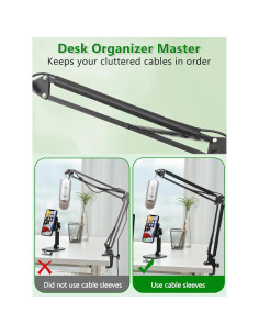 Manga de Cables para Soporte de Micrófono YOUSHARES 2PCS 2