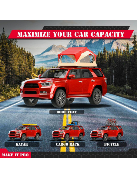 Barras Transversales de Techo KitsPro para Toyota 4Runner 2010-2024