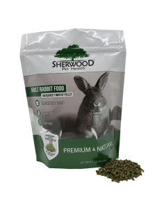 Alimento para Conejos Adultos Sherwood 2.04 kg - Sin Granos
