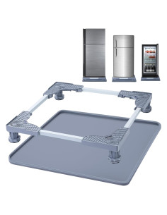 Soporte Ajustable para Mini Nevera Saillong con Bandeja de Goteo