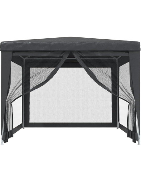 Carpa de Fiesta ANYCHOLE 9.8x13.1 pies HDPE Antracita