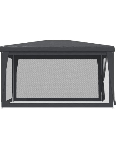 Carpa de Fiesta ANYCHOLE 9.8x13.1 pies HDPE Antracita