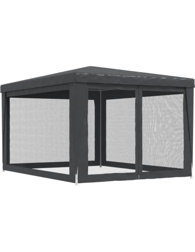 Carpa de Fiesta ANYCHOLE 9.8x13.1 pies HDPE Antracita