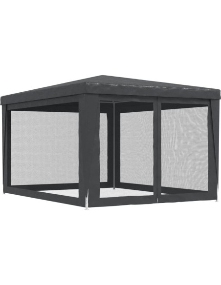 Carpa de Fiesta ANYCHOLE 9.8x13.1 pies HDPE Antracita