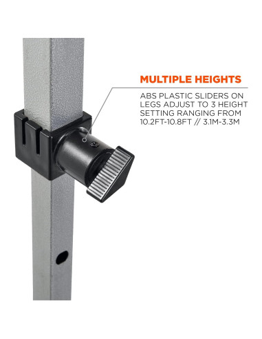 Carpa Plegable Ergodyne Shax 6000 3m x 3m Resistente Lima