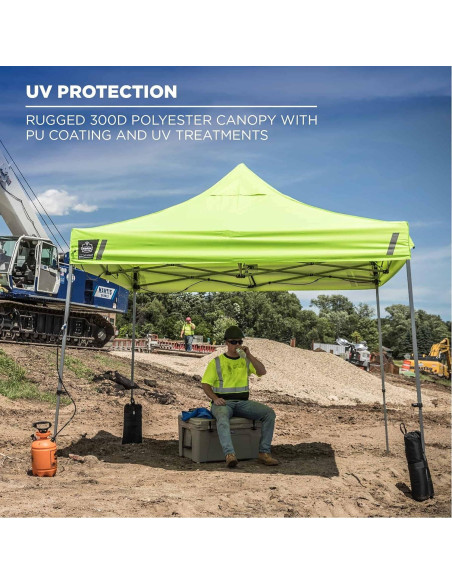 Carpa Plegable Ergodyne Shax 6000 3m x 3m Resistente Lima