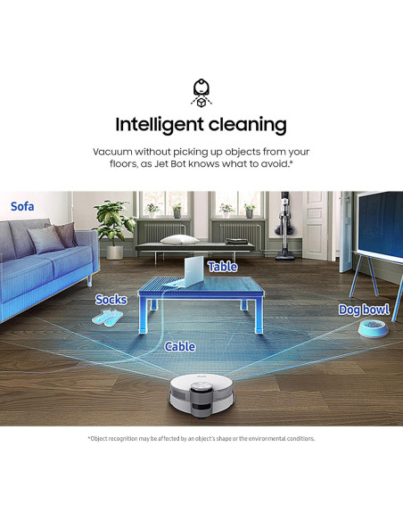 Aspiradora Robot Samsung Jet Bot AI+ con Estación de Limpieza