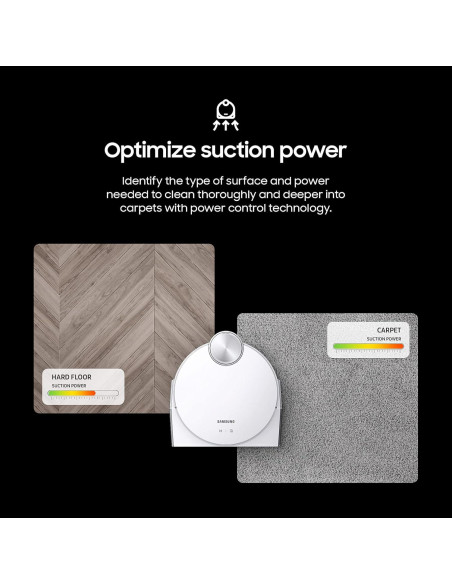 Aspiradora Robot Samsung Jet Bot AI+ con Estación de Limpieza