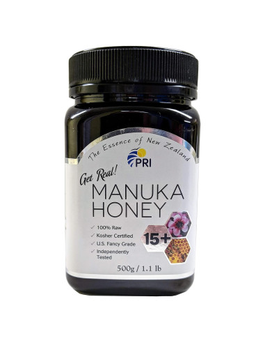 Miel de Manuka P.R.I MGO 150+ Cruda 500g Nueva Zelanda