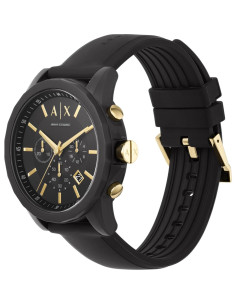 Reloj Cronógrafo Armani Exchange 45mm con Correa de Silicona 2