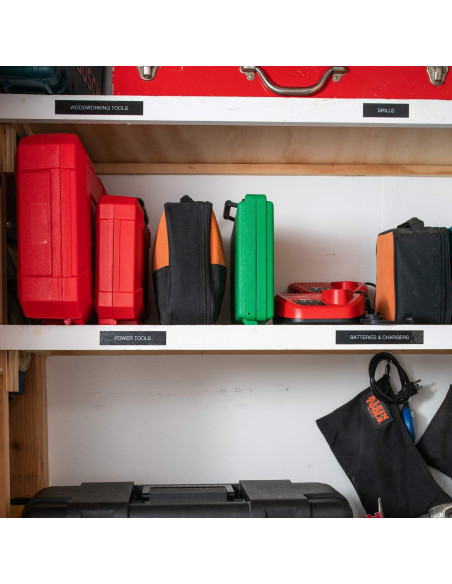 Cinta de Etiqueta Laminada Brother TZE-355 24mm x 8m Blanca sobre Negro