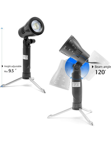 Estudio de Fotografía LimoStudio 16" x 16" con Luz LED