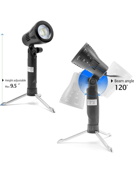 Estudio de Fotografía LimoStudio 16" x 16" con Luz LED