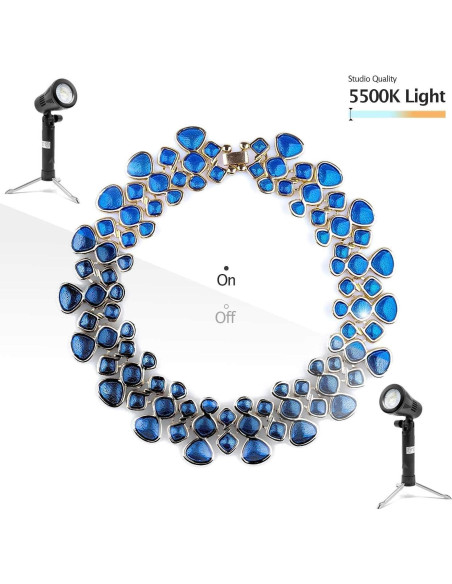 Estudio de Fotografía LimoStudio 16" x 16" con Luz LED