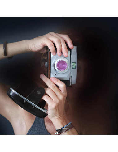 10 Filtros de Gel Plástico Color Rojo 66mm SOLUSTRE