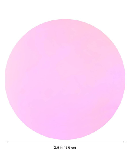 10 Filtros de Gel Plástico Color Rojo 66mm SOLUSTRE