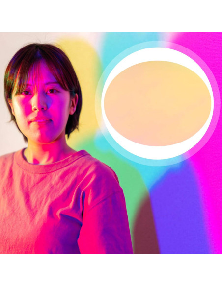 10 Filtros de Gel Plástico Color Rojo 66mm SOLUSTRE