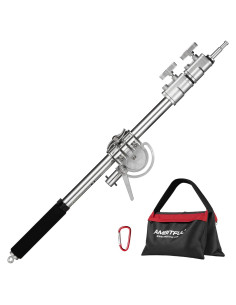 Brazo Cruzado de Acero Inoxidable AMBITFUL 2.33m para Fotografía