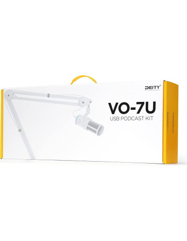 Micrófono USB Dinámico Deity VO-7U con RGB para Streaming