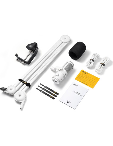 Micrófono USB Dinámico Deity VO-7U con RGB para Streaming