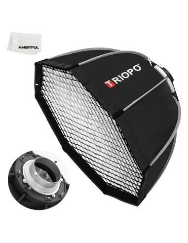Paraguas Octagonal 120 cm AMBITFUL Softbox Fotografía
