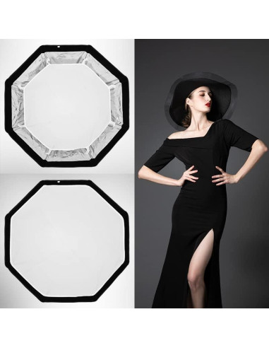 Paraguas Octagonal 120 cm AMBITFUL Softbox Fotografía