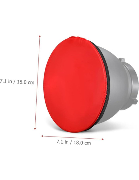 NUOBESTY 6pcs Reflectores de Flash de Colores para Fotografía