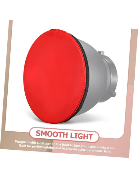 NUOBESTY 6pcs Reflectores de Flash de Colores para Fotografía