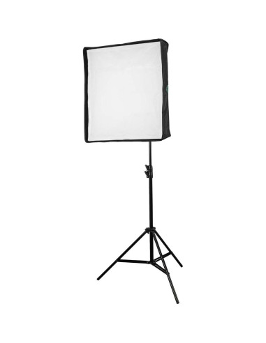 Kit de Softbox LED CLAR Básico 2 Luces con Trípodes