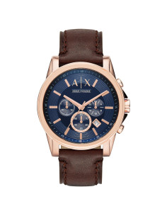 Reloj Cronógrafo AX Armani Exchange Hombre 45mm Rosa Dorado