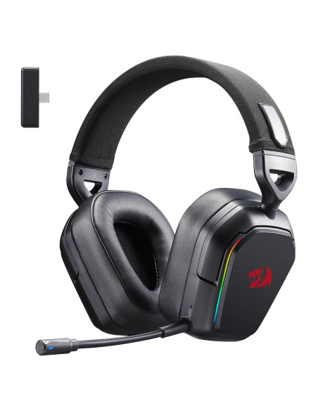 Auriculares Gaming Inalámbricos Redragon H868 RGB 7.1