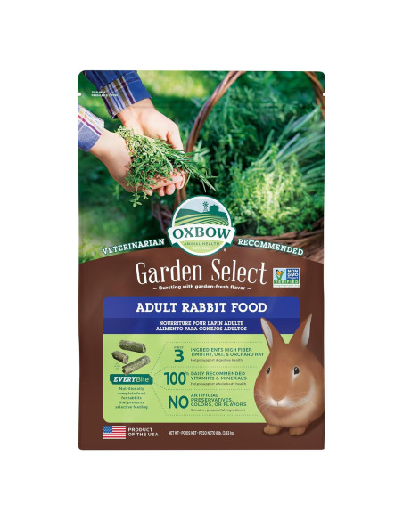 Alimento para Conejos Oxbow Garden Select 3.63 kg Adulto