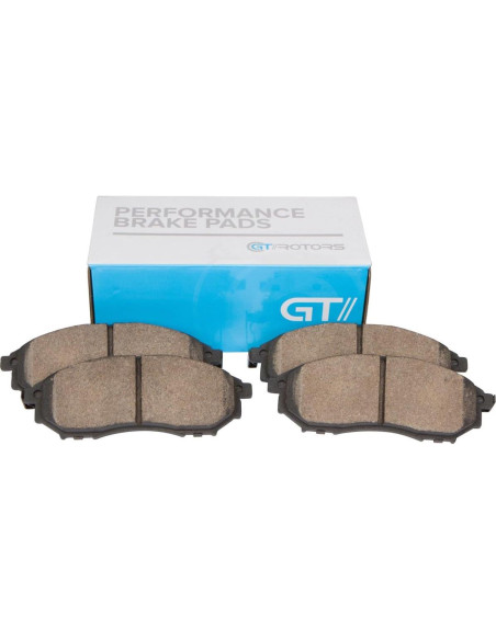 Kit Frontal Discos de Freno Geomet y Pastillas Cerámicas Toyota Camry 2018-2025