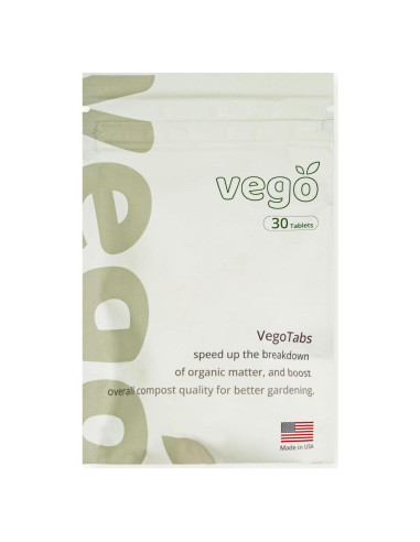 Vego Tabs Aceleradores de Compostaje 0.23 kg - 1 Bolsa