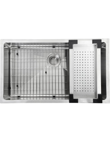 Colador de Acero Inoxidable Kraus CS-3 47x23.6 cm