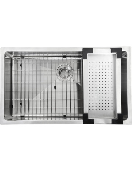 Colador de Acero Inoxidable Kraus CS-3 47x23.6 cm