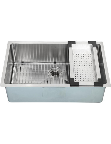 Colador de Acero Inoxidable Kraus CS-3 47x23.6 cm