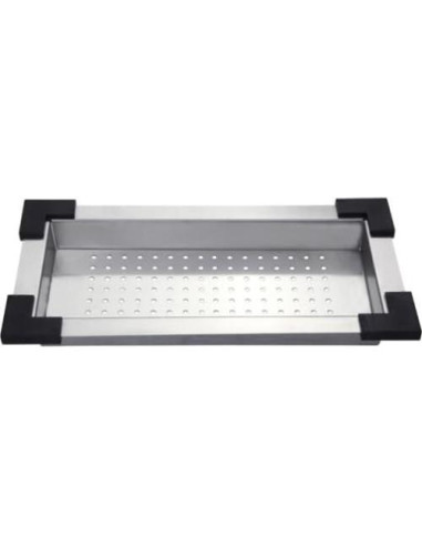 Colador de Acero Inoxidable Kraus CS-3 47x23.6 cm