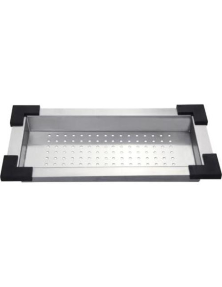 Colador de Acero Inoxidable Kraus CS-3 47x23.6 cm