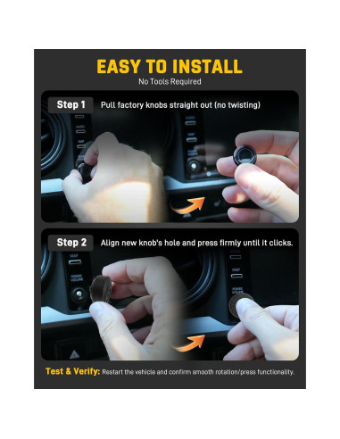 Perillas de Volumen Wyckoff para Toyota Tacoma 2016-2023