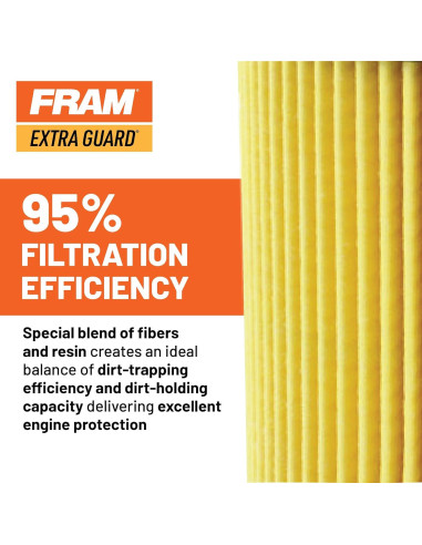 Filtro de Aceite FRAM Extra Guard CH10358 para Toyota 1.8L