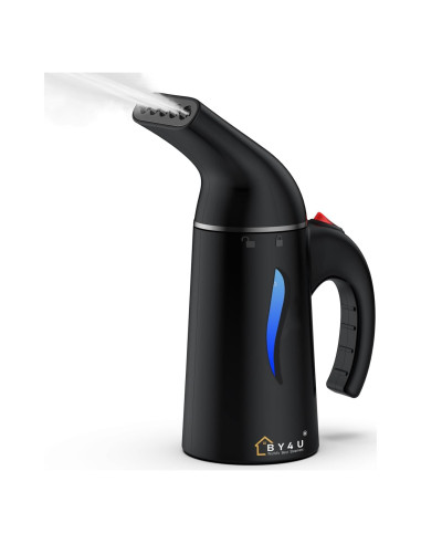 Vaporizador de Mano BY4U H005 180ml 800W Negro Compacto