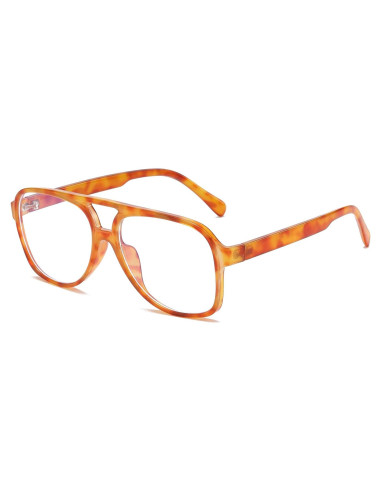 Gafas Aviador ZIMUSUN Anti Luz Azul Unisex 70s Retro