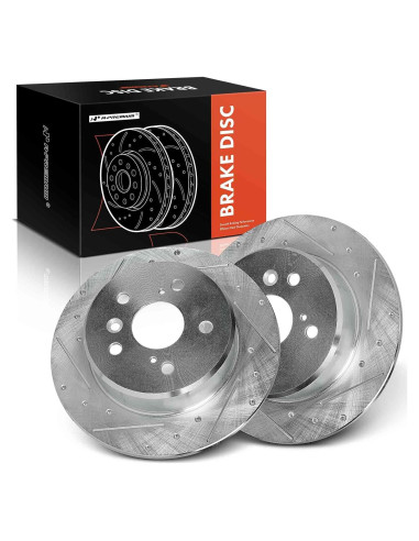 Discos de Freno A-Premium 288mm Perforados y Ranurados - Toyota/Lexus