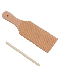 Tabla de Pasta de Madera Kopida 23x7cm + Varilla de Mezcla